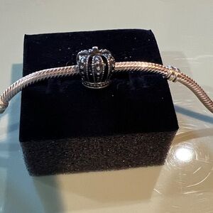 Authentic Pandora Silver Crown  charm. **Charm Only**!!!